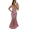 Sexy Illusion Lace Party Dresses Mermaid Long Evening Gown Online Sale Made In China 2019