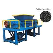 Cryogenic tire recycling paint bucket waste car used metal crusher and shredder machine