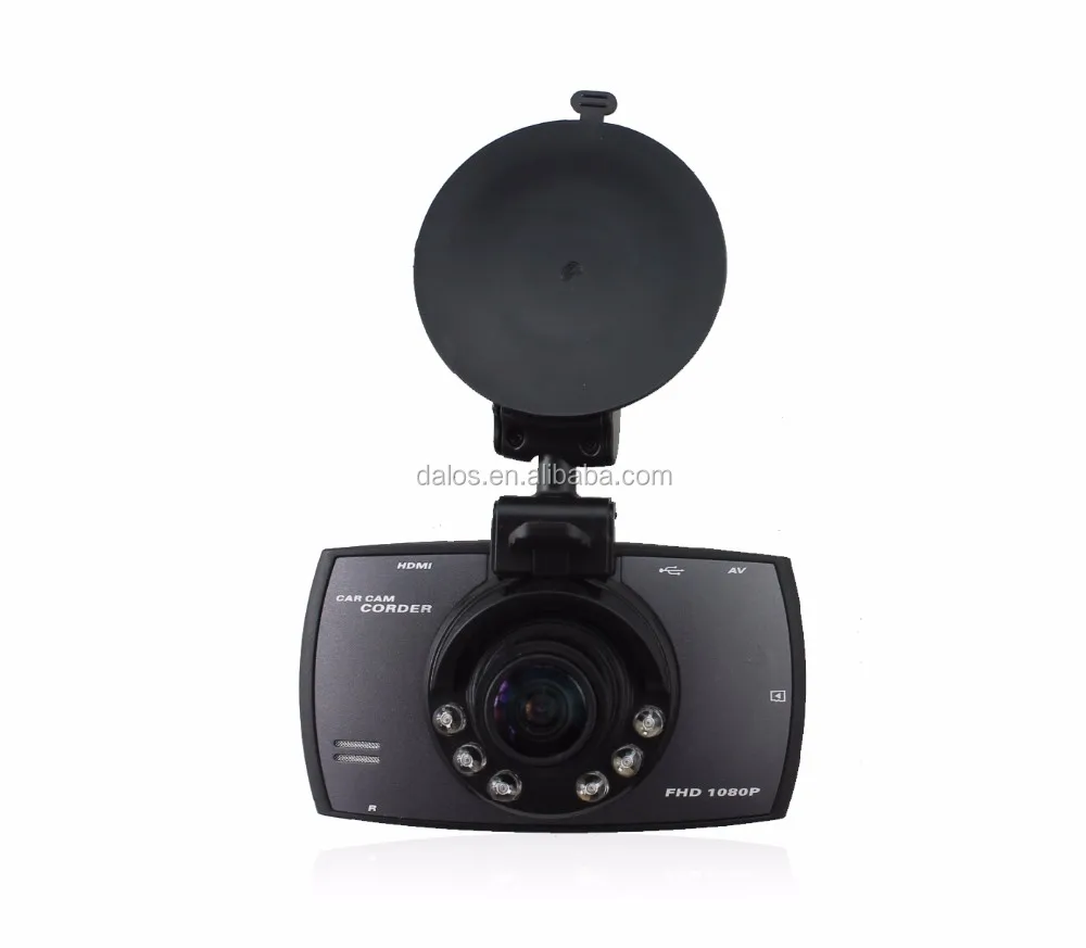 2.7'' Dual Lens H.264 Full Hd 1080p Car Dash Camera Dvr Cam With Motion