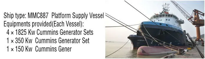 CSCPower-with cummins engine-Marine-Diesel-Generator-Sets-Successful-Cases-1