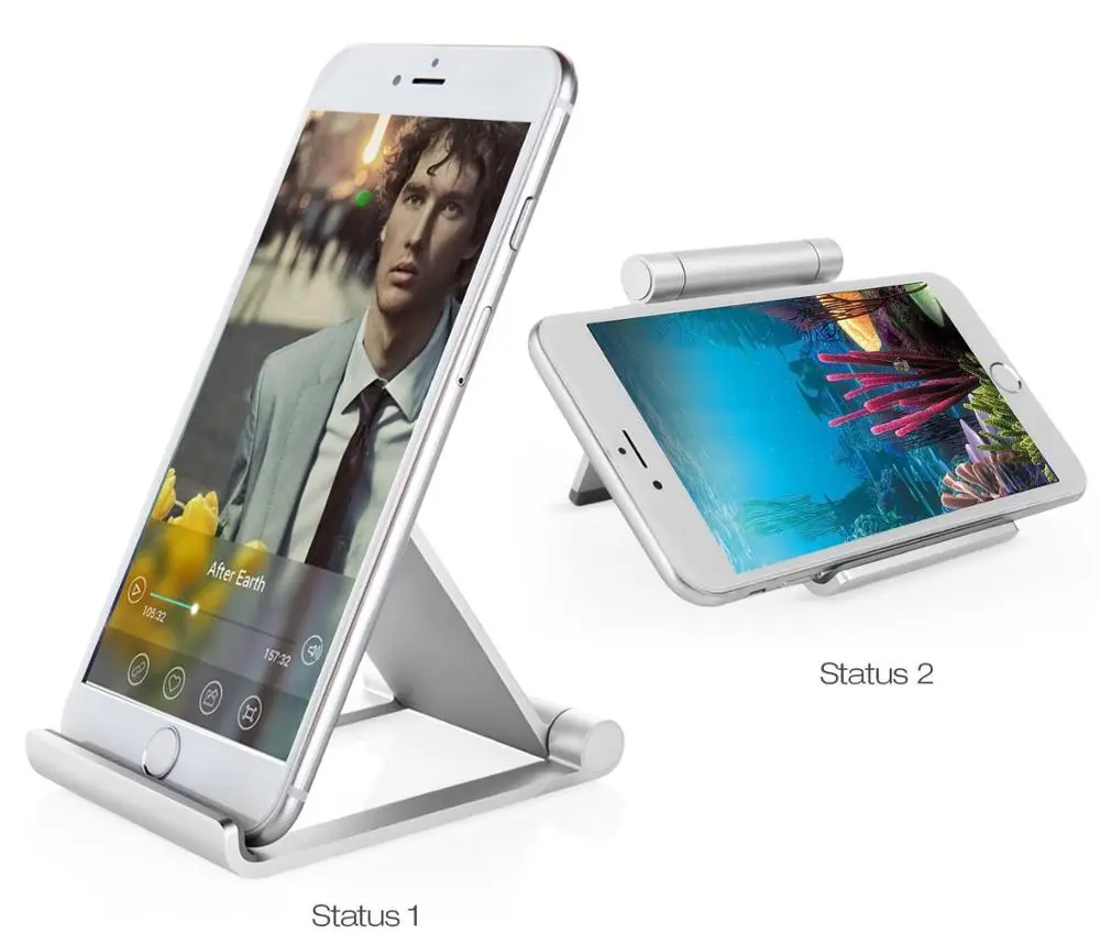Aluminum customize potable foldable flexible mobile phone stand, Black and white,gold,rose gold
Aluminum customize potable foldable flexible mobile phone stand, Black and white,gold,rose gold