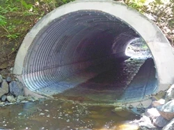 culvert pipe diameter semicircle steel reline