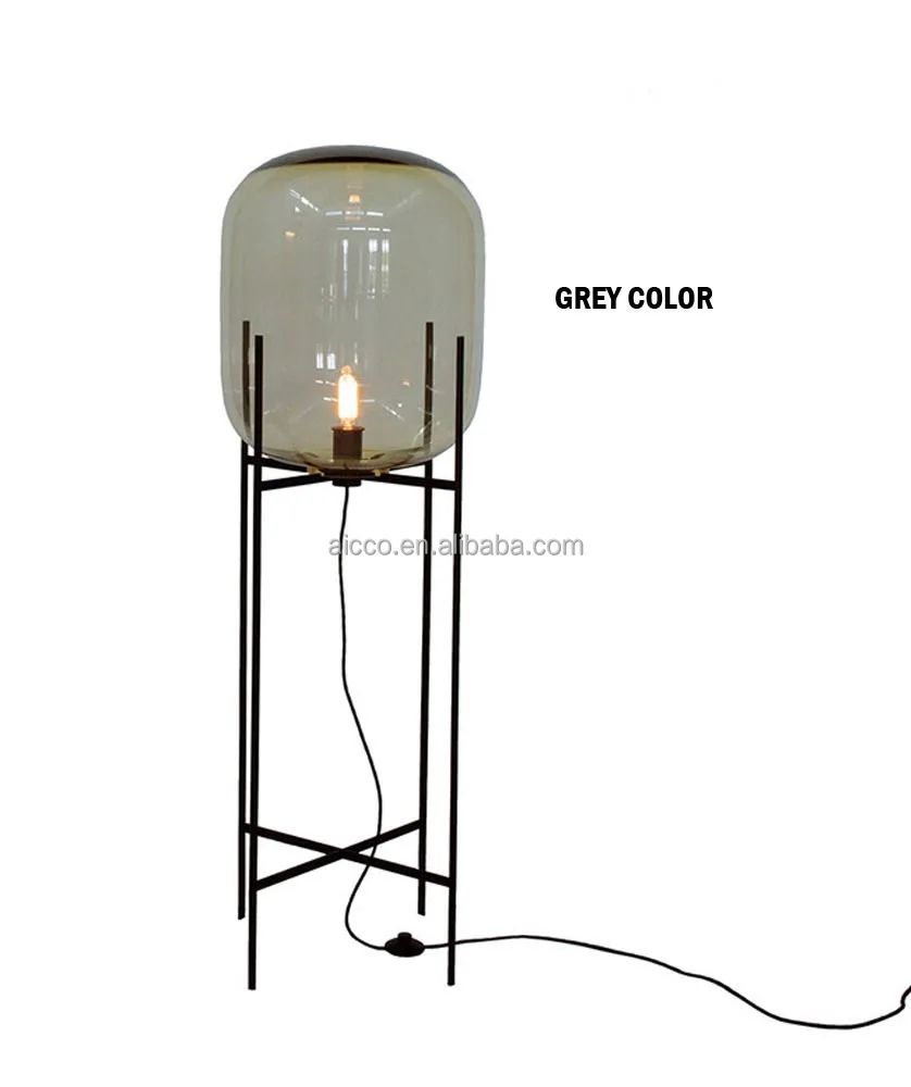 Decoratief glas moderne staande lamp staande lamp staande lamp grote oda