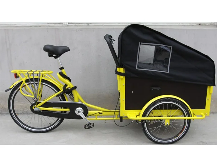 Yetişkin üç tekerlekli bisiklet 2 tekerlek/3 tekerlekli kargo bisiklet üreticisi renkli kutusu bisiklet e bisiklet