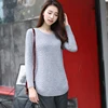 2016 new fashion stylish knitting pattern womens 100% cashmere pullover sweater