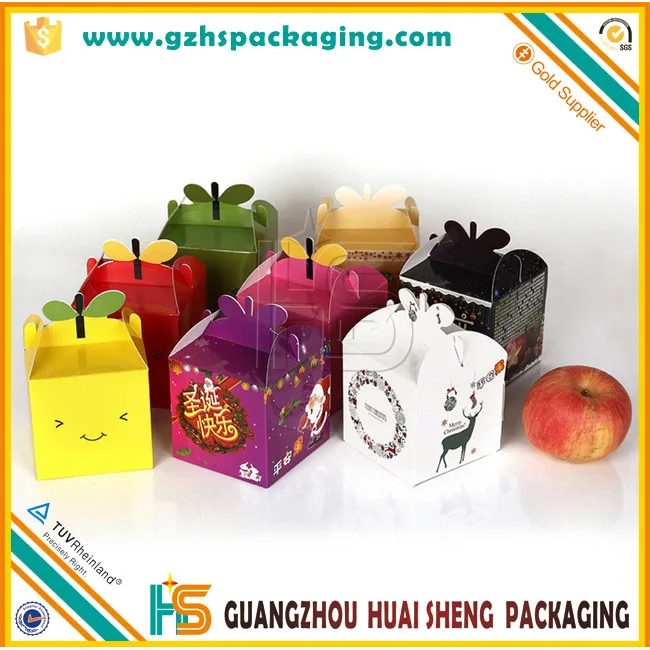 christmas gift paper box fancy design pretty packaging box