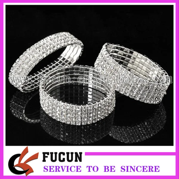 5 rows elastic rhinestone bracelet.jpg