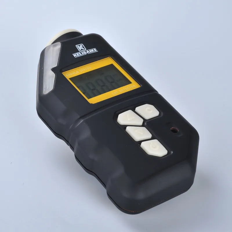 CE CO2 Single Gas Detector Diffusion 3V Lithium Battery 4 Digits LCD Display