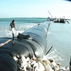 High sewn Strength Sand Dewatering Geotube Coastal and marine erosion structures protection