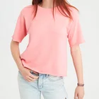wholesale 100% cotton summer sport women t shirt