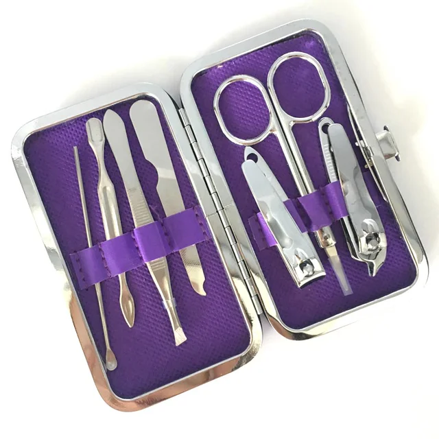 manicure and pedicure machine high quality 7pcs manicure set