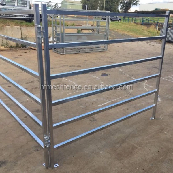 Mid-Range Cattle Panel 66 X 44 Oval 6 Rails 50 X 50 RHS Posts