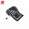 Foldable Customized USB Silicone Keyboard with 104 Keys