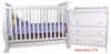 Baby bedroom furniture sets (Baby cot / change table)