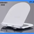HY-2011bathroom accessories set plastic Urea soft close toilets seat
