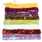 Hot sale double side sequins knot kids headband fashion children's headwear