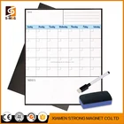 fridge calendar magnets/Magnetic Dry Erase Weekly Fridge Meal Planner and Menu Board