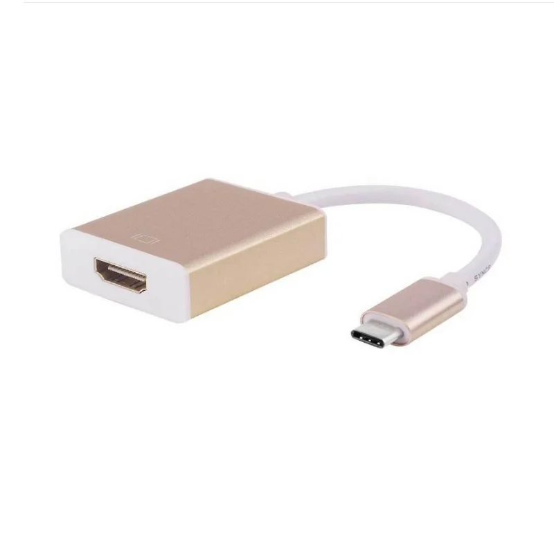 USB 3.1 Type-C Male To HD Female Adapter Gold-Plated Support 1080P 3D type-c to hd Converter Cable
USB 3.1 Type-C Male To HD Female Adapter Gold-Plated Support 1080P 3D type-c to hd Converter Cable
