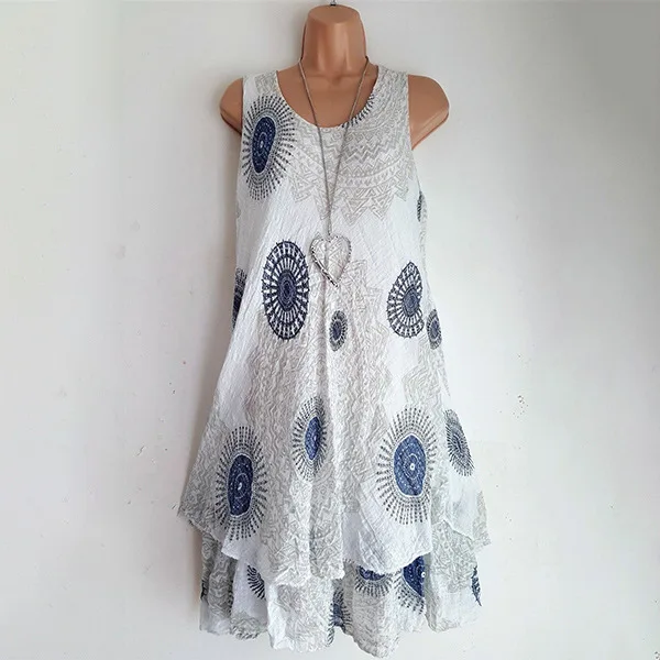 Cheap Price Top Quality Plus Size Dress Women Summer Sleeveless Double Layer Dress, 9colors
Cheap Price Top Quality Plus Size Dress Women Summer Sleeveless Double Layer Dress, 9colors