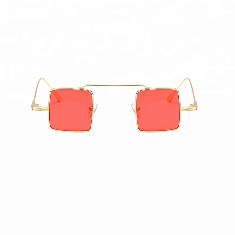 European American New Fashion Retro Personality Women Metal Small Square Sunglasses, Customized color
European American New Fashion Retro Personality Women Metal Small Square Sunglasses, Customized color