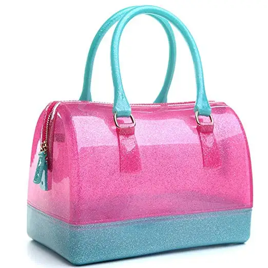 Ladies Summer Jelly Pillow-shaped Top Handle Handbag Candy Color Transparent Crystal Purse
Ladies Summer Jelly Pillow-shaped Top Handle Handbag Candy Color Transparent Crystal Purse