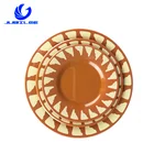 High Quality Custom Wholesale Gold Melamine Oval Plate