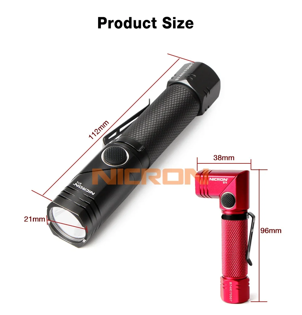 10 Rectangular flashlight