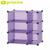 design 6 pieces plastic stack-able kids closet storage