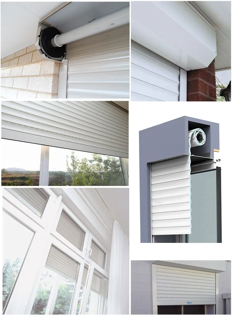 Vertical Automatic Exterior Roll Up Storm Shutters Low Price Buy