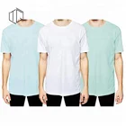 Custom Soft Pima Cotton White Plain T-Shirt For Man
