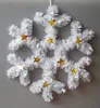 Wholesale large tinsel hanging snowflake