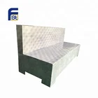 Custom modern bed shape foldable cardboard paper furniture model