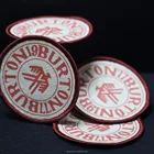 Fashion revenge round embroidered patch for garment
