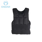 High Quality Black Neoprene With Sand Fitness 20LB/40LB Wholesale Weight Vest