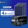 Portable 1200wh solar power pack solar generator 1000w for RV