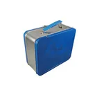 Custom Eco-friendly Rectangular Kids Tin Metal Lunch Box
