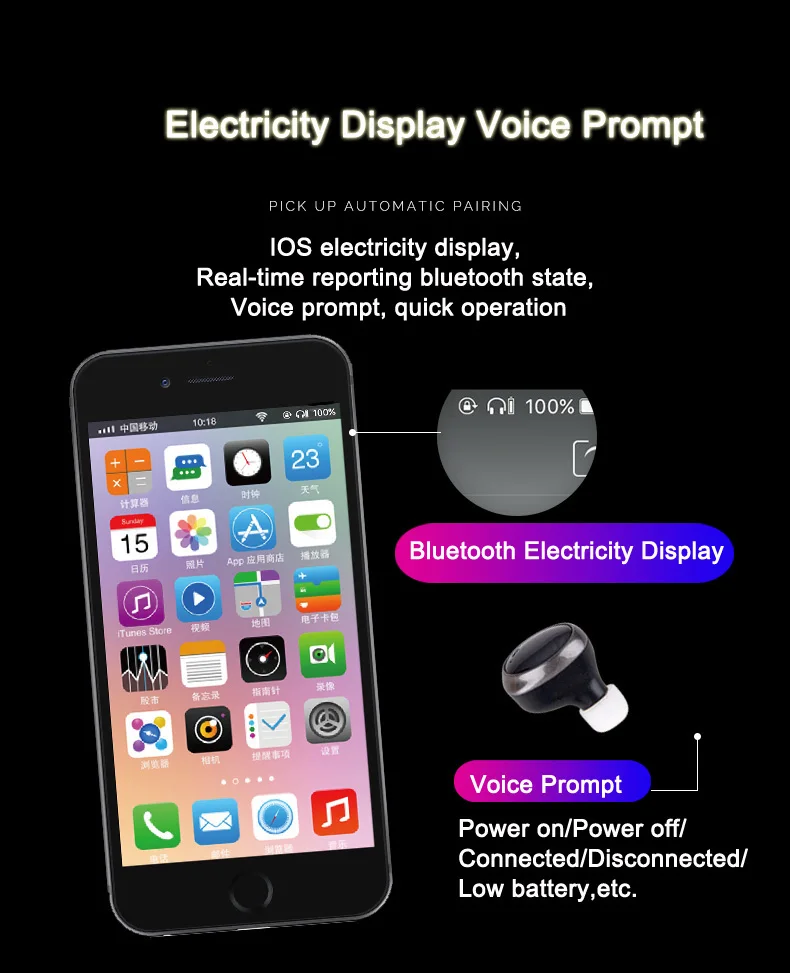Own Design Elegant Mini Invisible Comfortable TWS Sport Earbuds, Noise Cancelling Hifi Base Music Earphones Headphones Headsets - ANKUX.COM