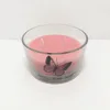 birthday and christmas color jelly glass candle holder trade agent