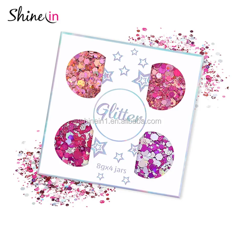 Hot Sale Pink Hybrid Sequins Glitter Warm Colors Face Glitter Hair Decorative Carnival Festival Body Glitter for Costume Party, Mixed multi colors
Hot Sale Pink Hybrid Sequins Glitter Warm Colors Face Glitter Hair Decorative Carnival Festival Body Glitter for Costume Party, Mixed multi colors