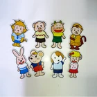 Wholesale high quality plush animal fridge magnet