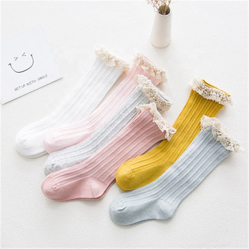 New Arrival Hot Selling Girls Lace Cotton Baby Socks Long Socks Piles Of Socks For Baby Girls, Grey,coffee,blue,etc
New Arrival Hot Selling Girls Lace Cotton Baby Socks Long Socks Piles Of Socks For Baby Girls, Grey,coffee,blue,etc