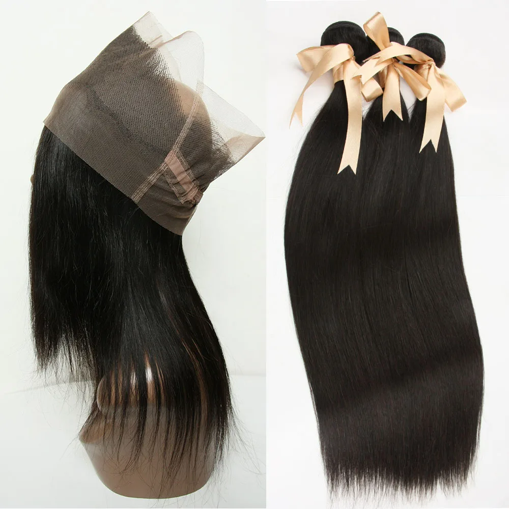 Wholesale Price Sale 360 Lace Frontal With Bundles Brazilian 360 Human Hair Lace Frontal Closure Wig
Wholesale Price Sale 360 Lace Frontal With Bundles Brazilian 360 Human Hair Lace Frontal Closure Wig