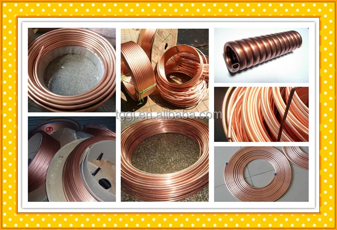 Hot High quality 99.9% pure copper capillary tube types