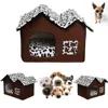 New Cheap Double Top Dog Kennels Soft PP Cotton Warm Insulated Dog Indoor House