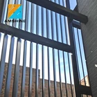 Waterproof Exterior aluminum motorized vertical louver system