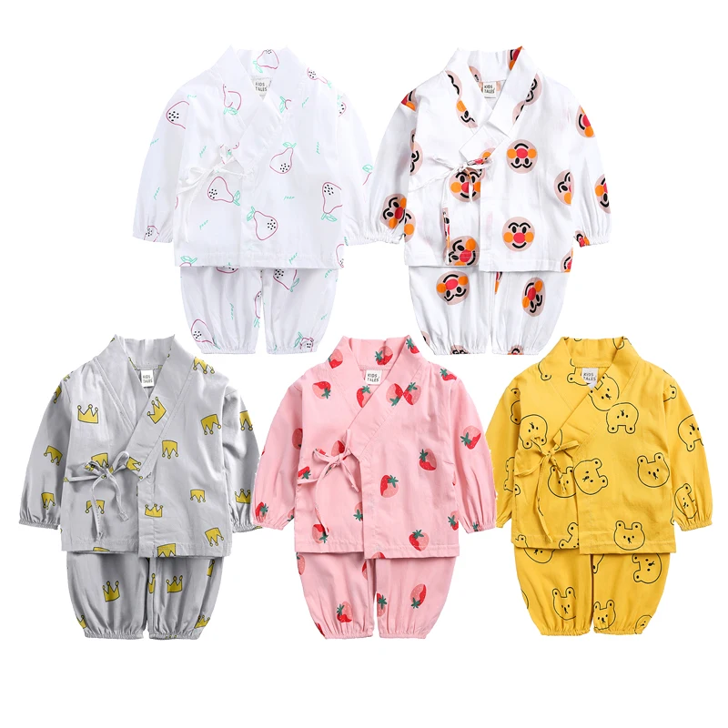 Korean cartoon kids clothes set children's night wear baby pajamas sleepwear for girl, Customized
Korean cartoon kids clothes set children's night wear baby pajamas sleepwear for girl, Customized