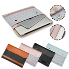 Microfiber Leather Sleeve Case Bag Silm laptop sleeve surface pro cover for Macbook