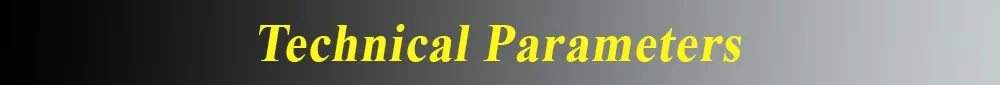 -Technical Parameters