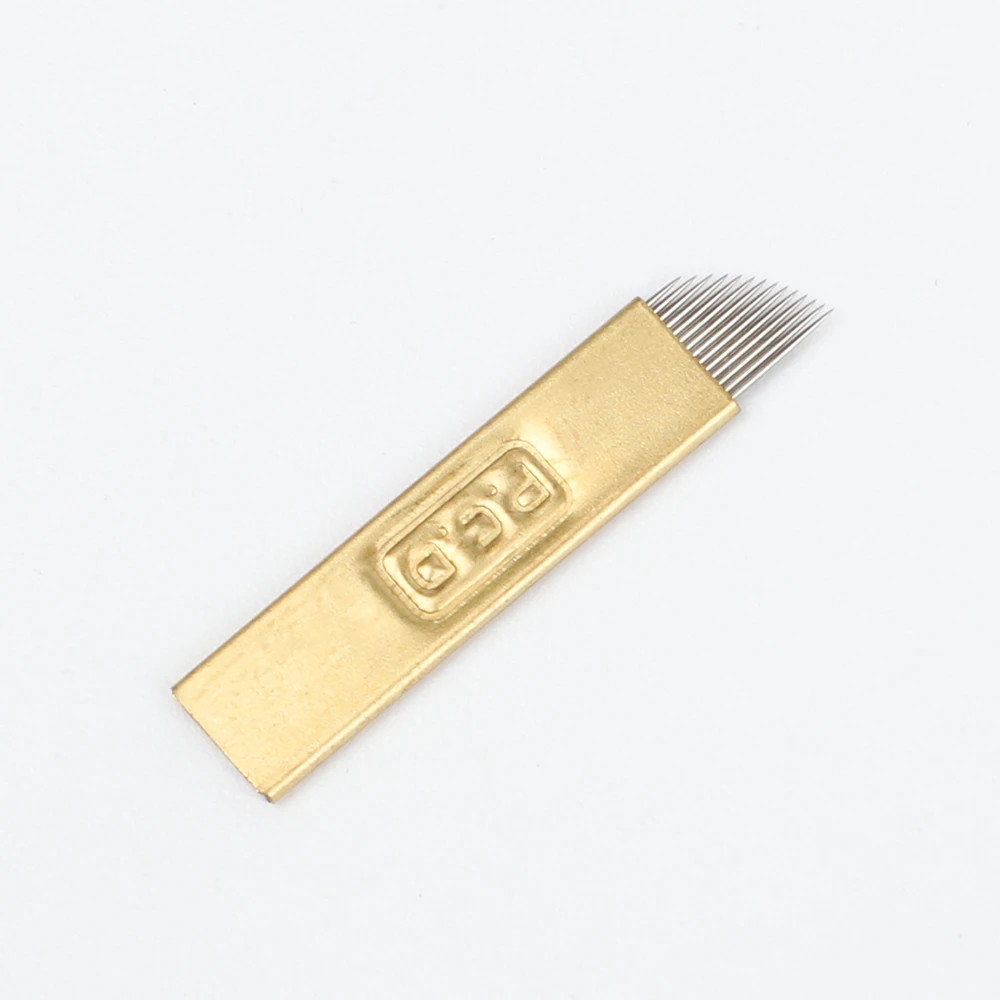 OEM Factory Price Permanent Makeup Disposable Microblading Blade For Eyebrow Tattoo, Golden
OEM Factory Price Permanent Makeup Disposable Microblading Blade For Eyebrow Tattoo, Golden