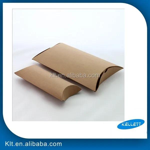 custom printing gift shopping packaging kraft cheap paper pillow